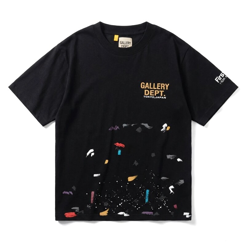 Gallery Dept Graffiti Style Black T-shirt