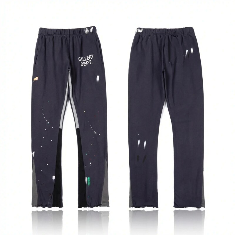 Gallery Dept Graffiti Style Black Trousers
