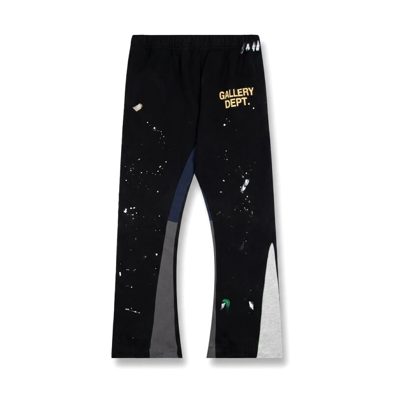 Gallery Dept Graffiti Style Black Trousers