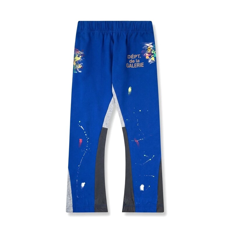 Gallery Dept Graffiti Style Blue Trousers