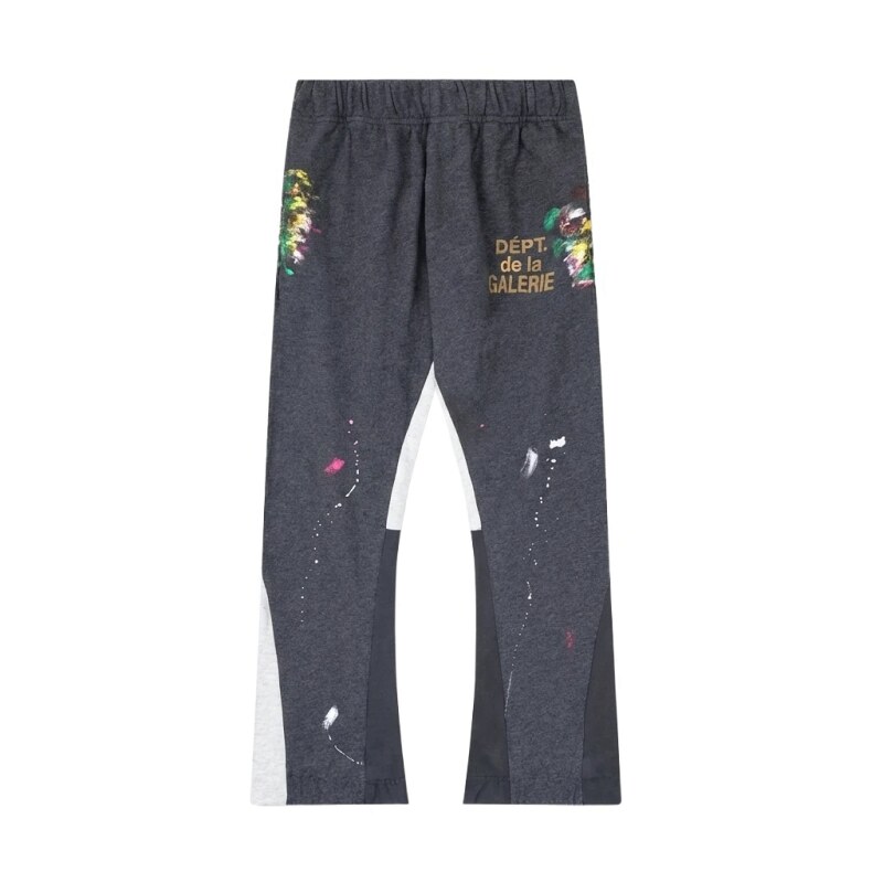 Gallery Dept Graffiti Style Dark Grey Pants