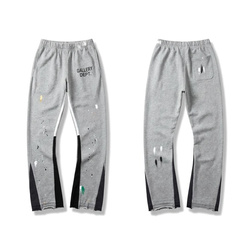 Gallery Dept Graffiti Style Gray Sweatpants