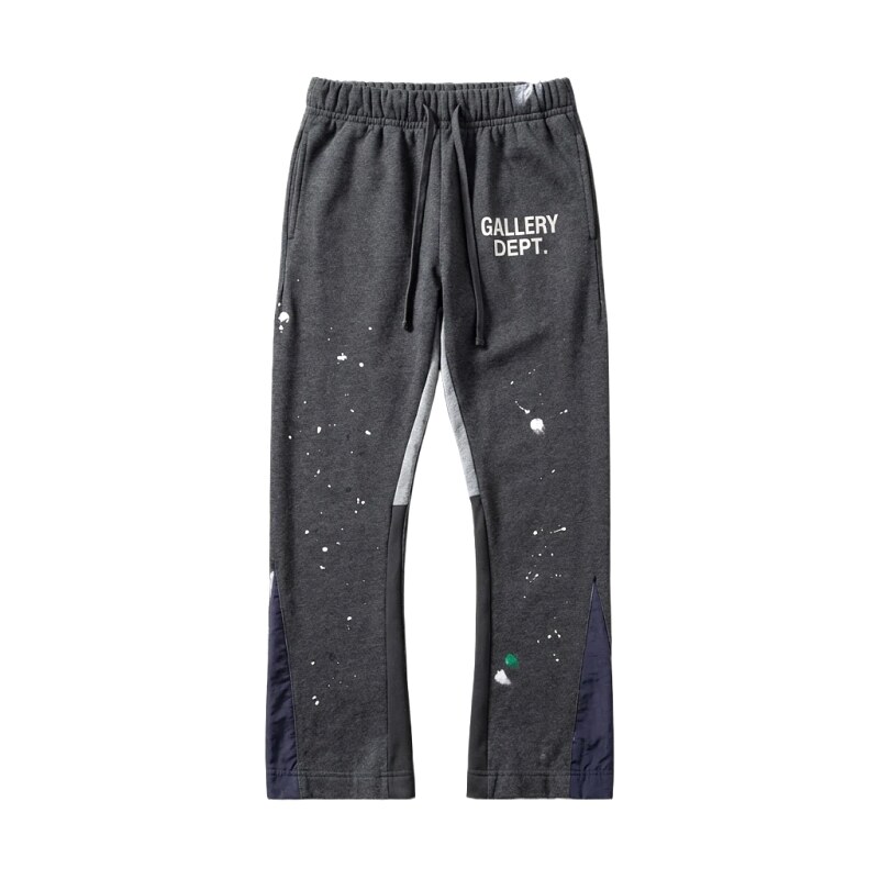 Gallery Dept Graffiti Style Grey-Purple Sweatpants