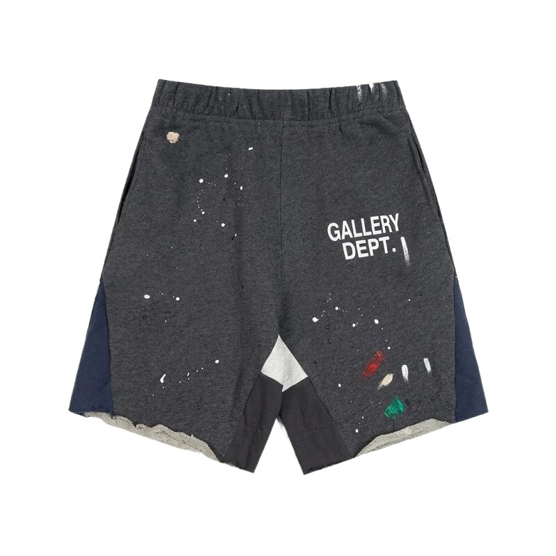 Gallery Dept Graffiti Style Grey Shorts