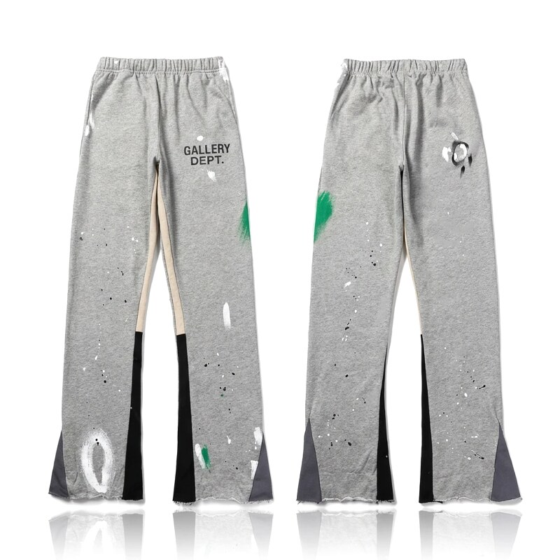 Gallery Dept Graffiti Style Grey Trousers