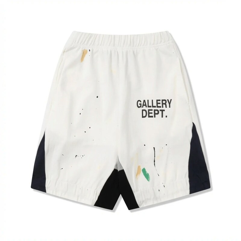 Gallery Dept Graffiti-style White Shorts