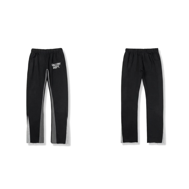 Gallery Dept. Patchwork Style Black Trousers