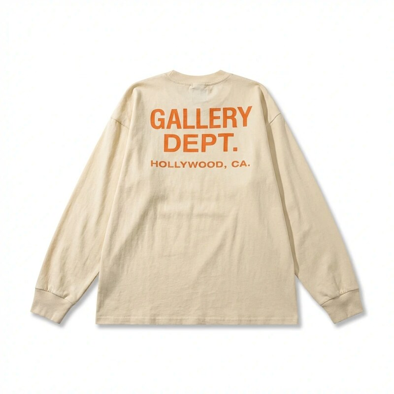 Gallery Dept retro-style beige long-sleeve