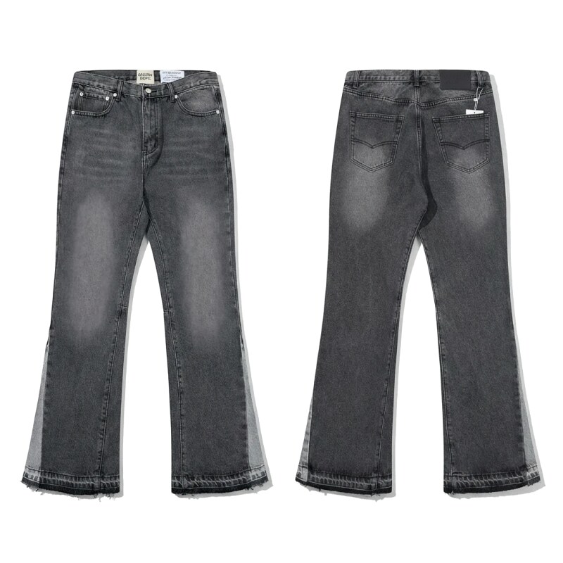 Gallery Dept Retro Style Black and Grey Jeans