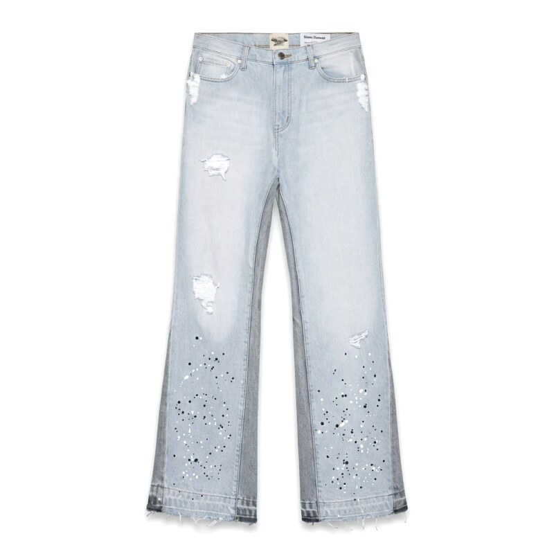 Gallery Dept Ripped Light Blue Jeans