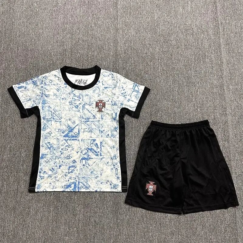 Germany Resort Soccer jersey set White Germany Football with Premium Look