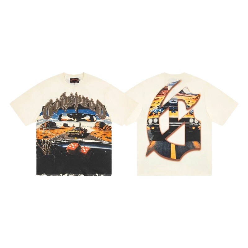 Godspeed Highway Style Off-white T-shirt