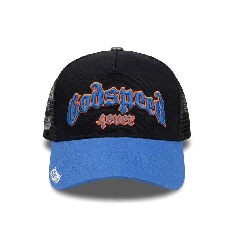 Godspeed Retro Black and Blue Hat