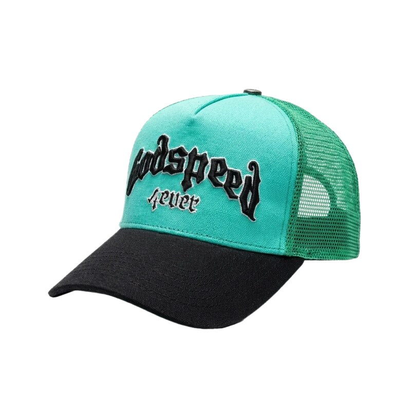 Godspeed Retro Green and Black Hat