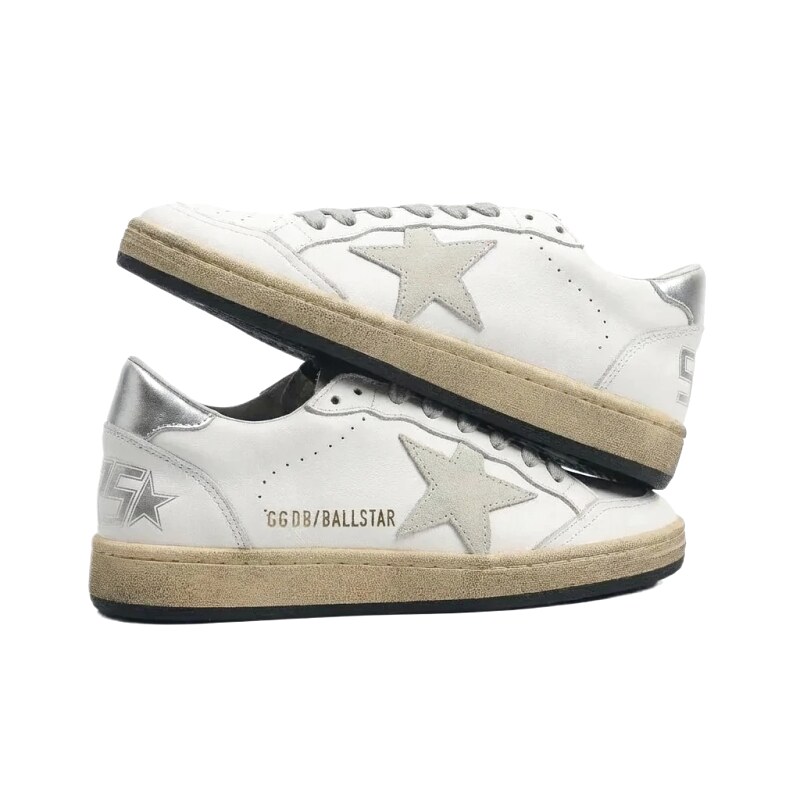 Golden Goose Ballstar Retro White Shoes