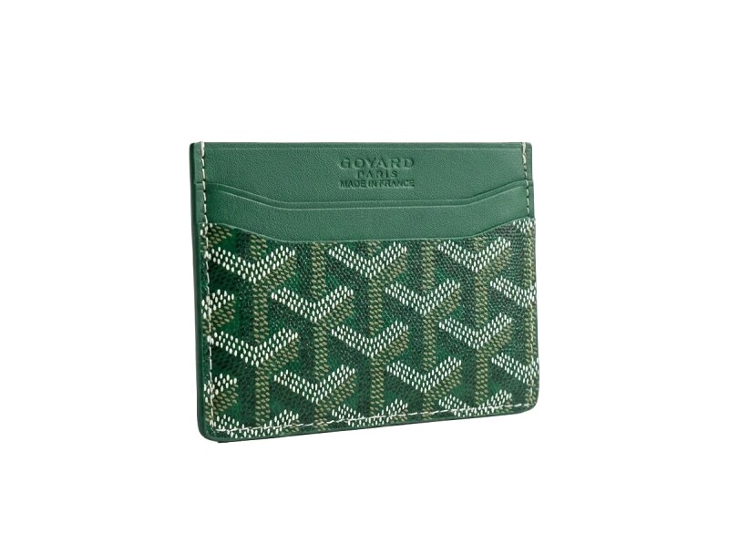 GOYARD Classic Fashion Green Wallet