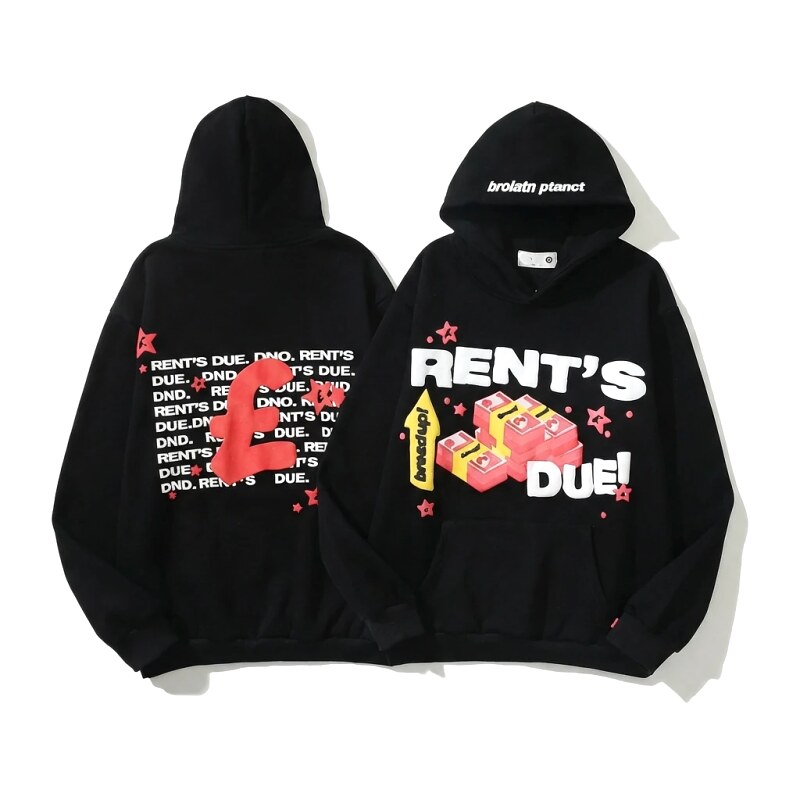 Grailz Trendy Style Black Hoodie