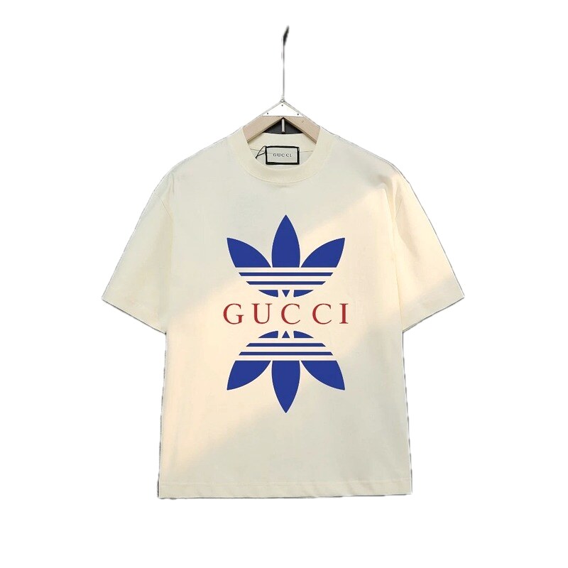 Gucci Co-branded Simple Style White T-shirt