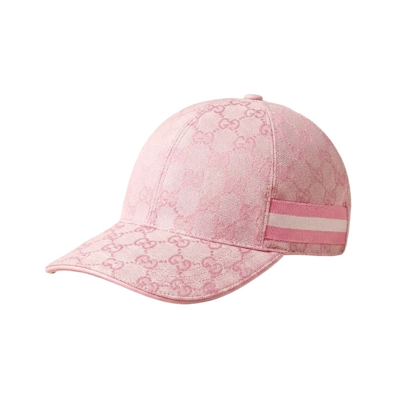 Gucci Double G Pink Baseball Cap