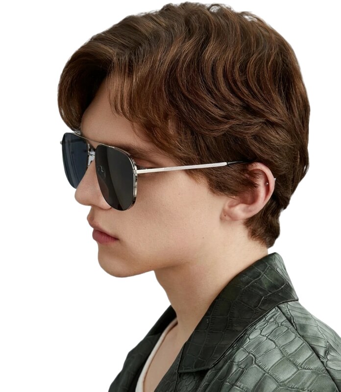 Gucci metal - framed stylish sunglasses