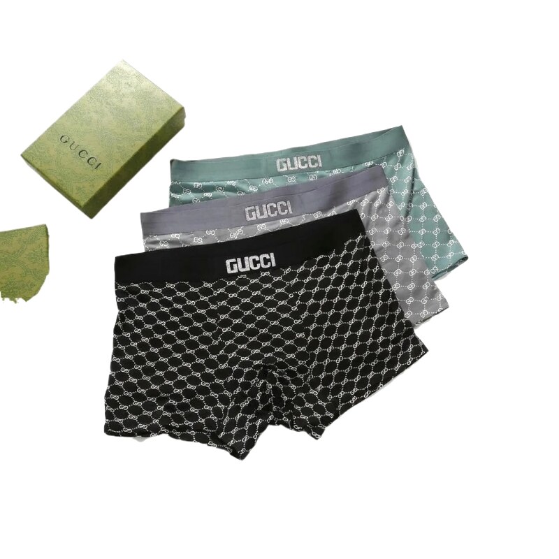 Gucci-printed fashion-style underwear