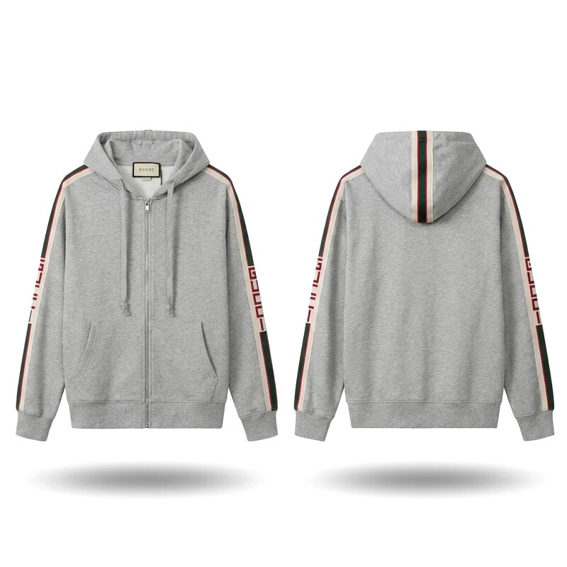 Gucci Stripe Grey Hoodie