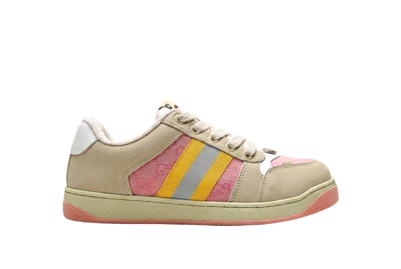 Gucci striped casual style sneakers