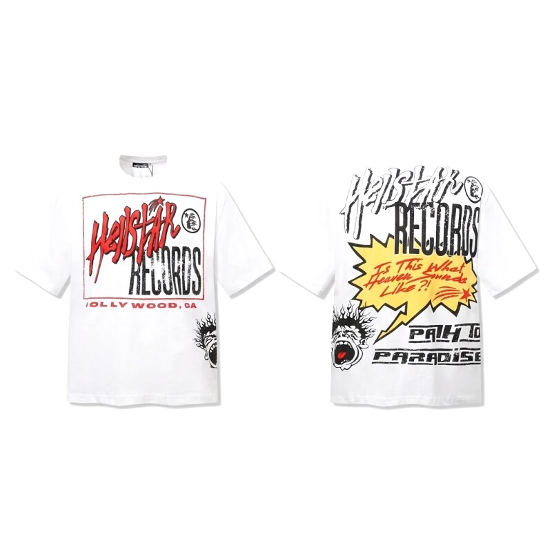 Hellstar Records Trendy and Cool Style White T-shirt