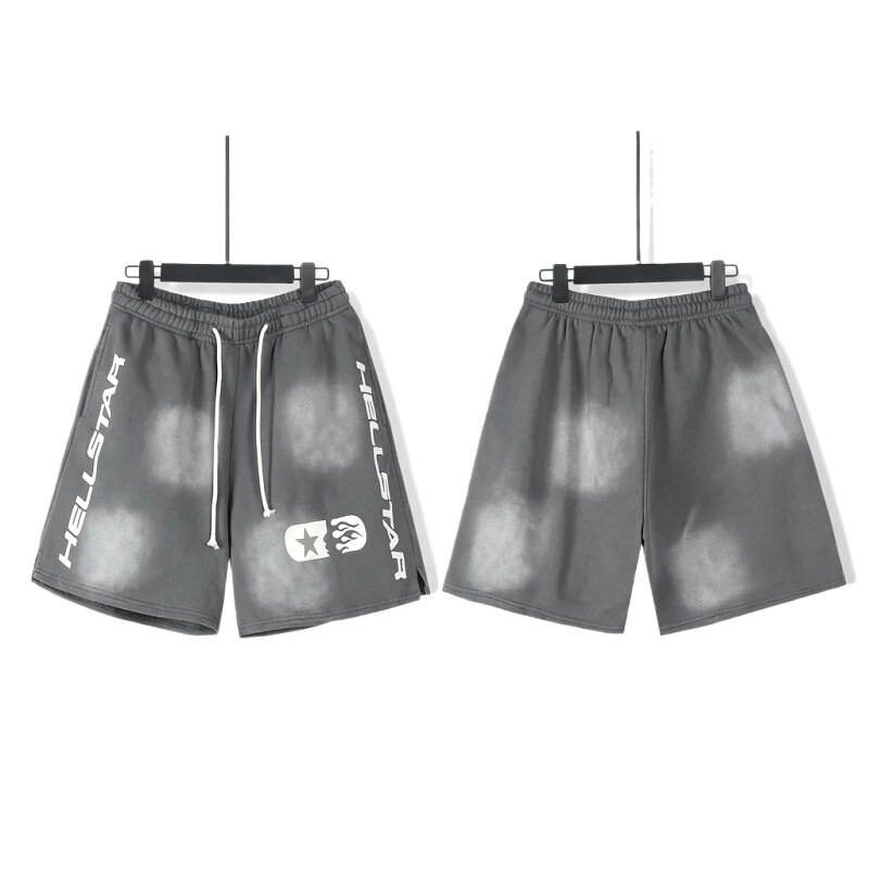 Hellstar Tie - Dye Style Grey Shorts
