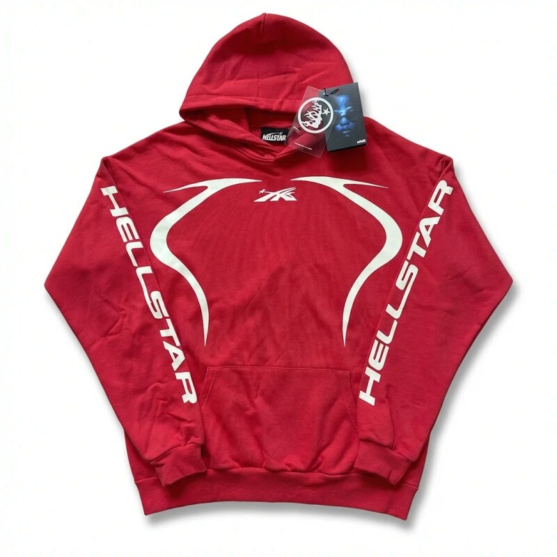 Hellstar Trendy and Cool Style Red Sweatshirt