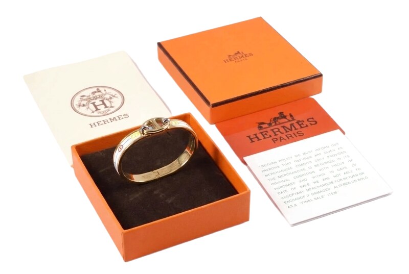 Hermes Enamel Fashion Bracelet