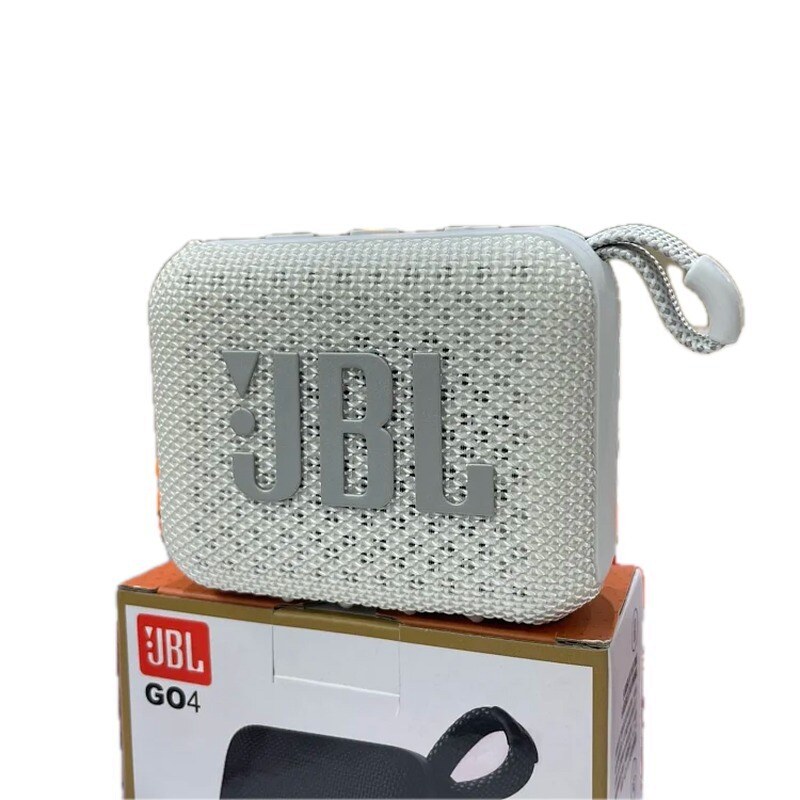 JBL Go 4 Portable Speaker in Silver