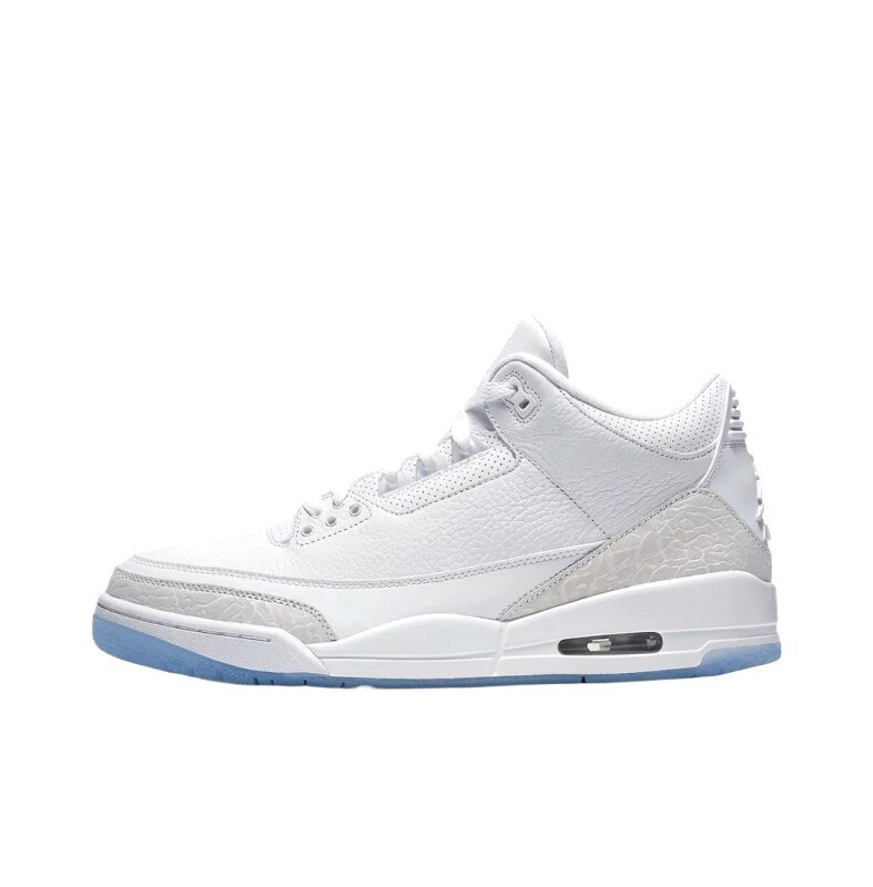 Jordan AJ3 Trendy White Shoes