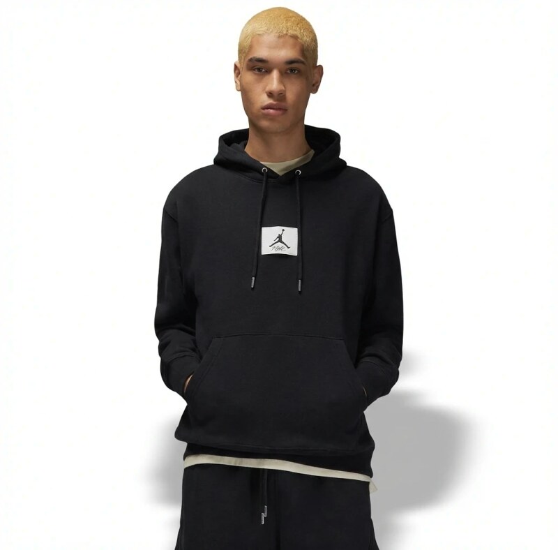 Jordan basic black hoodie
