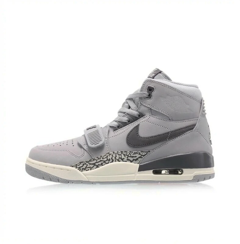 Jordan retro grey sports shoes