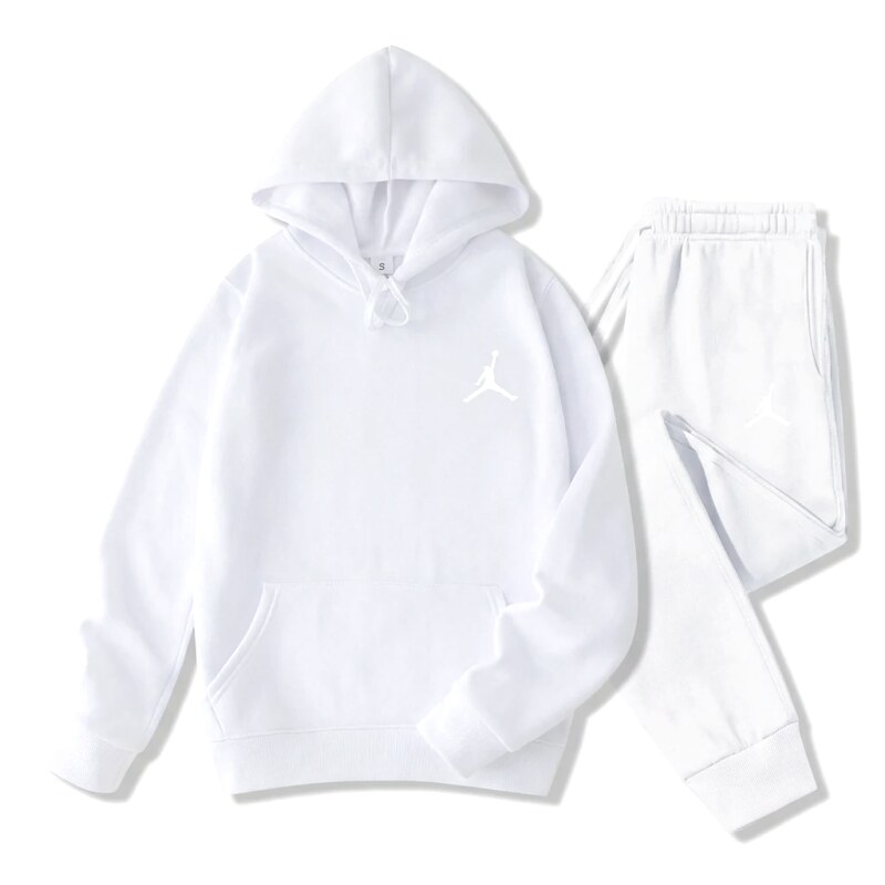 Jordan sporty white suit