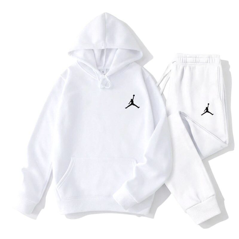 Jordan sporty white suit