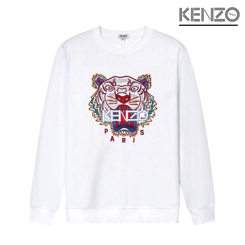 Kenzo Style Kc18 Tiger SweatShirt Clean Finish Graphic