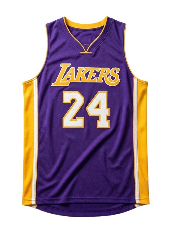 Kobe Lakers retro-style jerseys