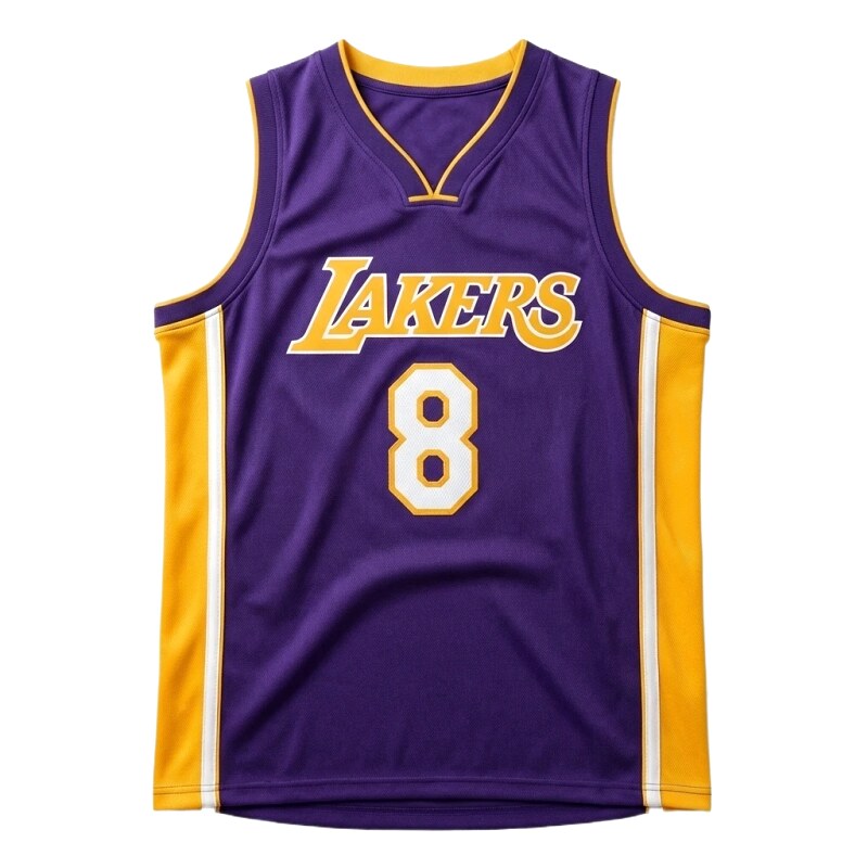 Kobe Lakers retro-style jerseys