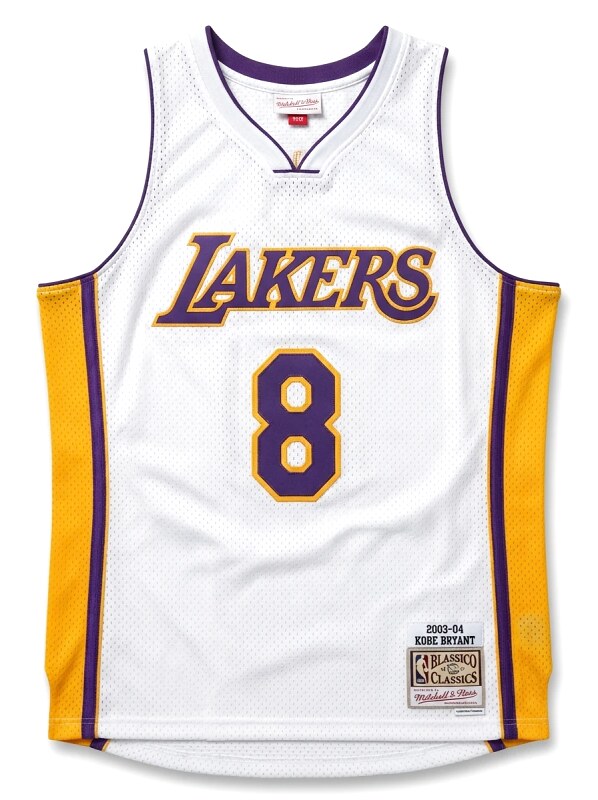 Kobe Lakers retro-style jerseys