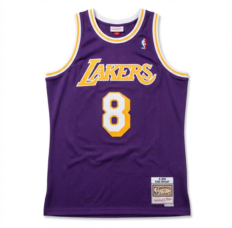 Kobe Lakers retro-style jerseys