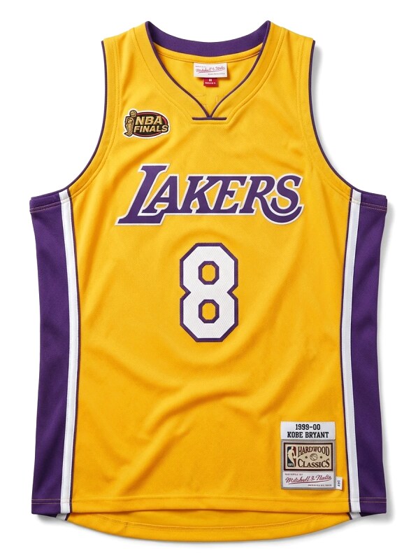 Kobe Lakers retro yellow jersey