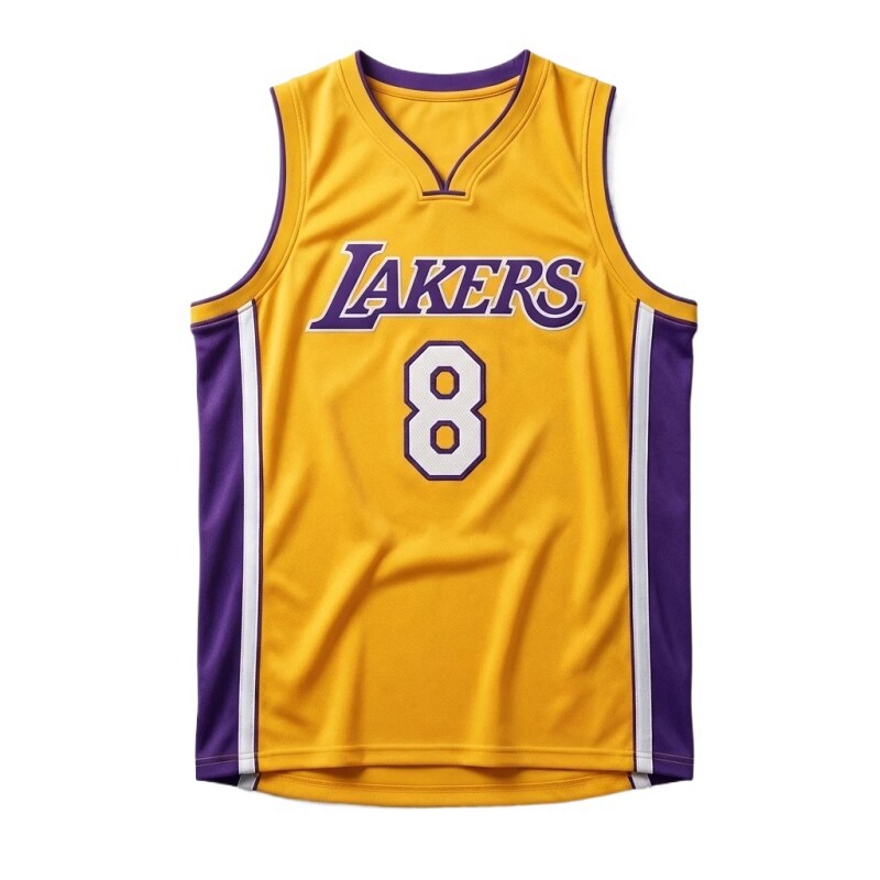 Kobe Lakers retro yellow jersey