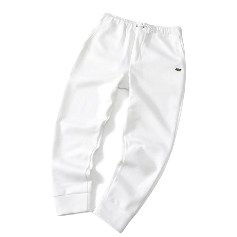 Lacoste casual style white sweatpants