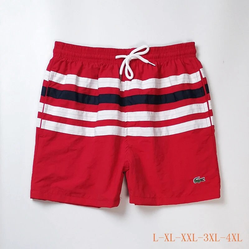 Lacoste Monogram Swim shorts Navy Drawstring Subtle for Casual Outfits