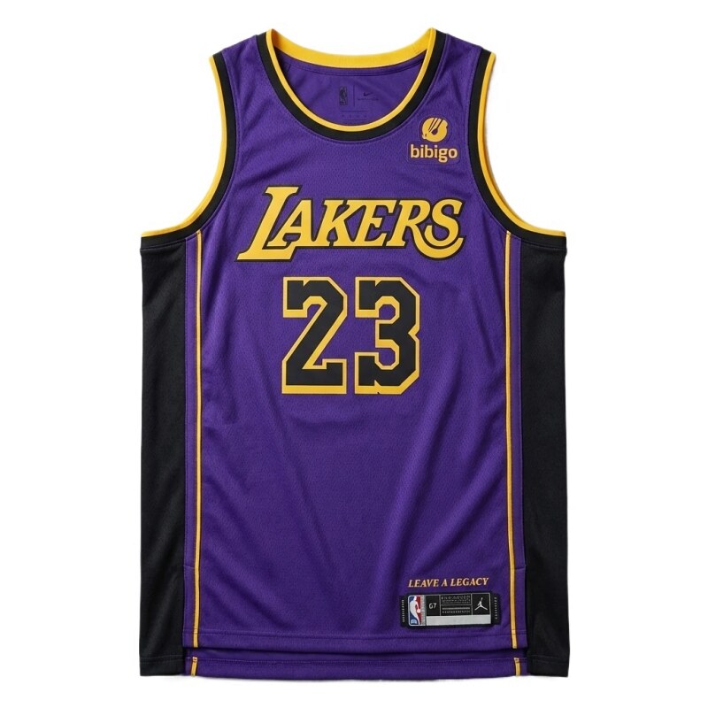 LBJ Lakers retro purple jersey