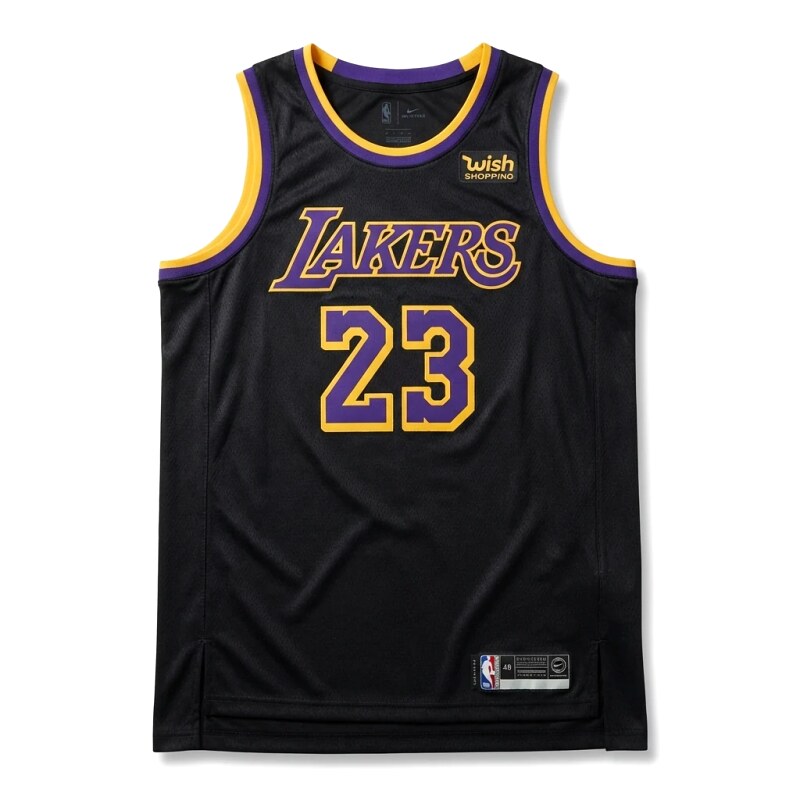LBJ Lakers retro-style jersey