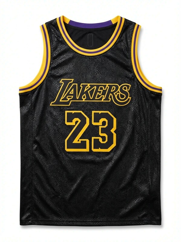 LBJ Lakers retro-style jersey