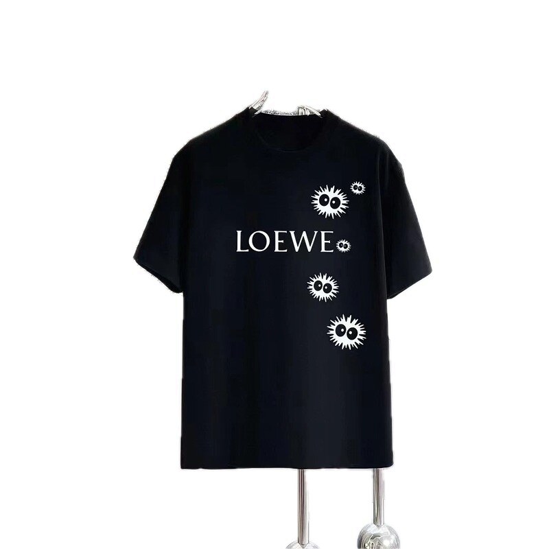 LOEWE Soot Sprite Casual Black T-Shirt